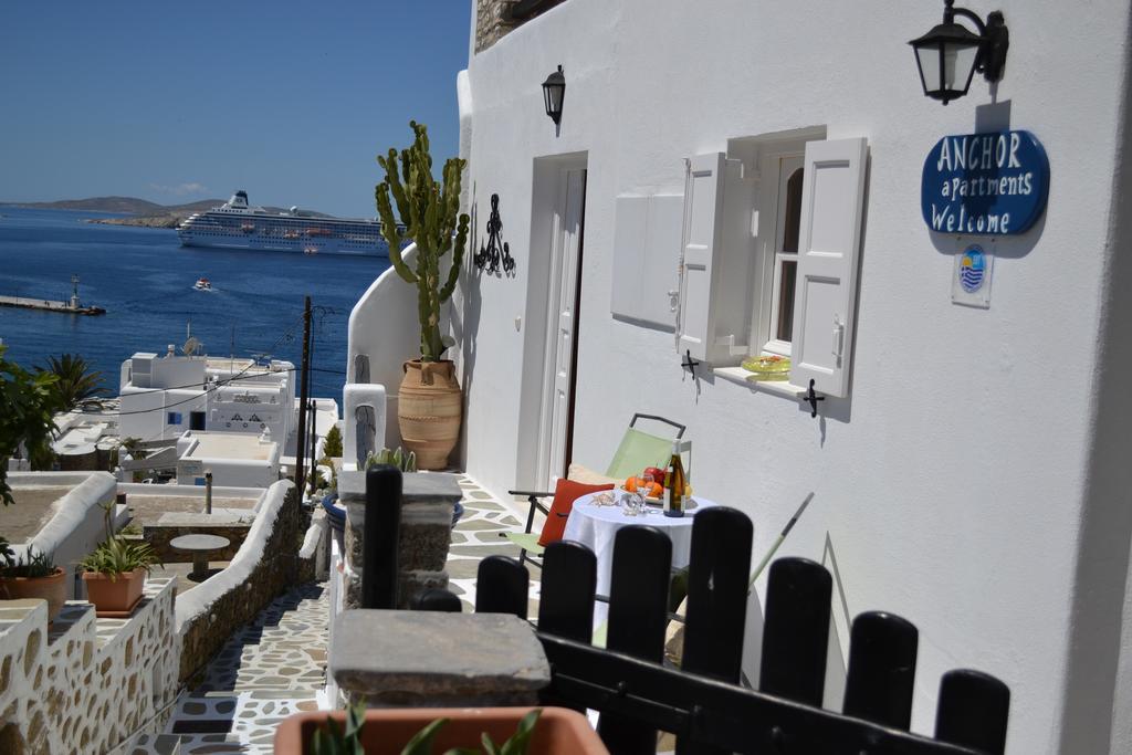 Appartement Anchor Αpartments à Mykonos Town Extérieur photo